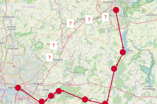 Generalsanierung der Bahnstrecke Lübeck Hamburg in 2027