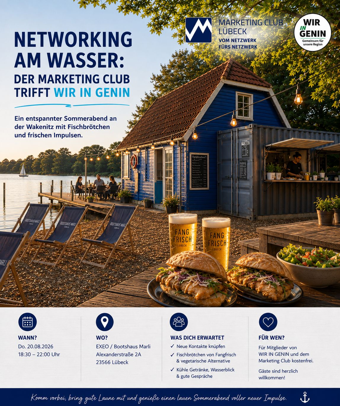 Networking am Wasser